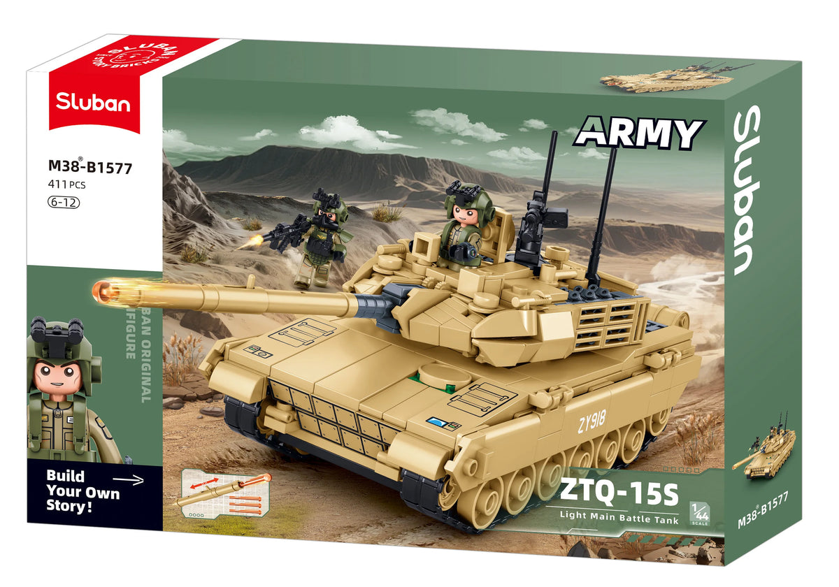 Sluban - Army Type 15 Light Tank 1/45