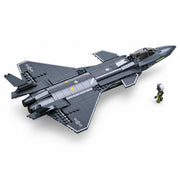 Sluban - Army -J-20 Fighter Jet 1/55
