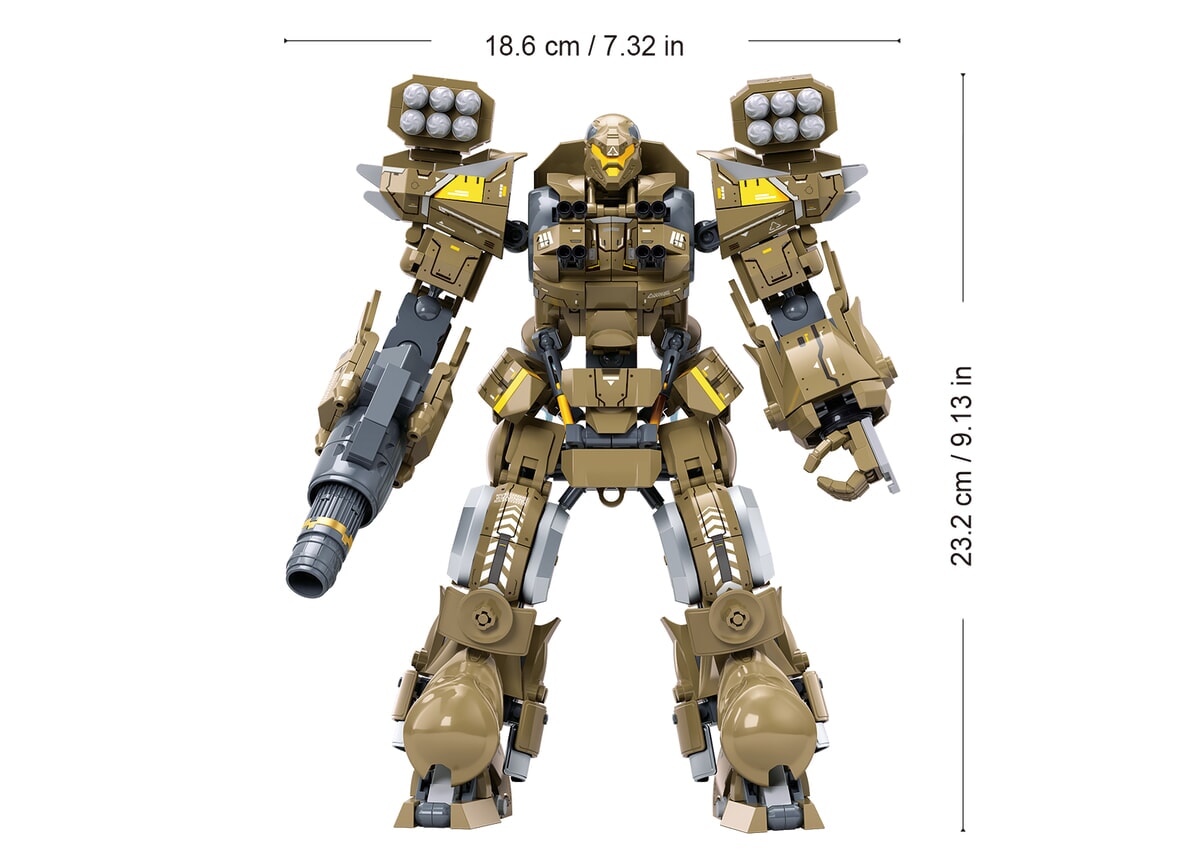 Sluban - Mecha Exosuit - PlZ05 26 581 Pcs