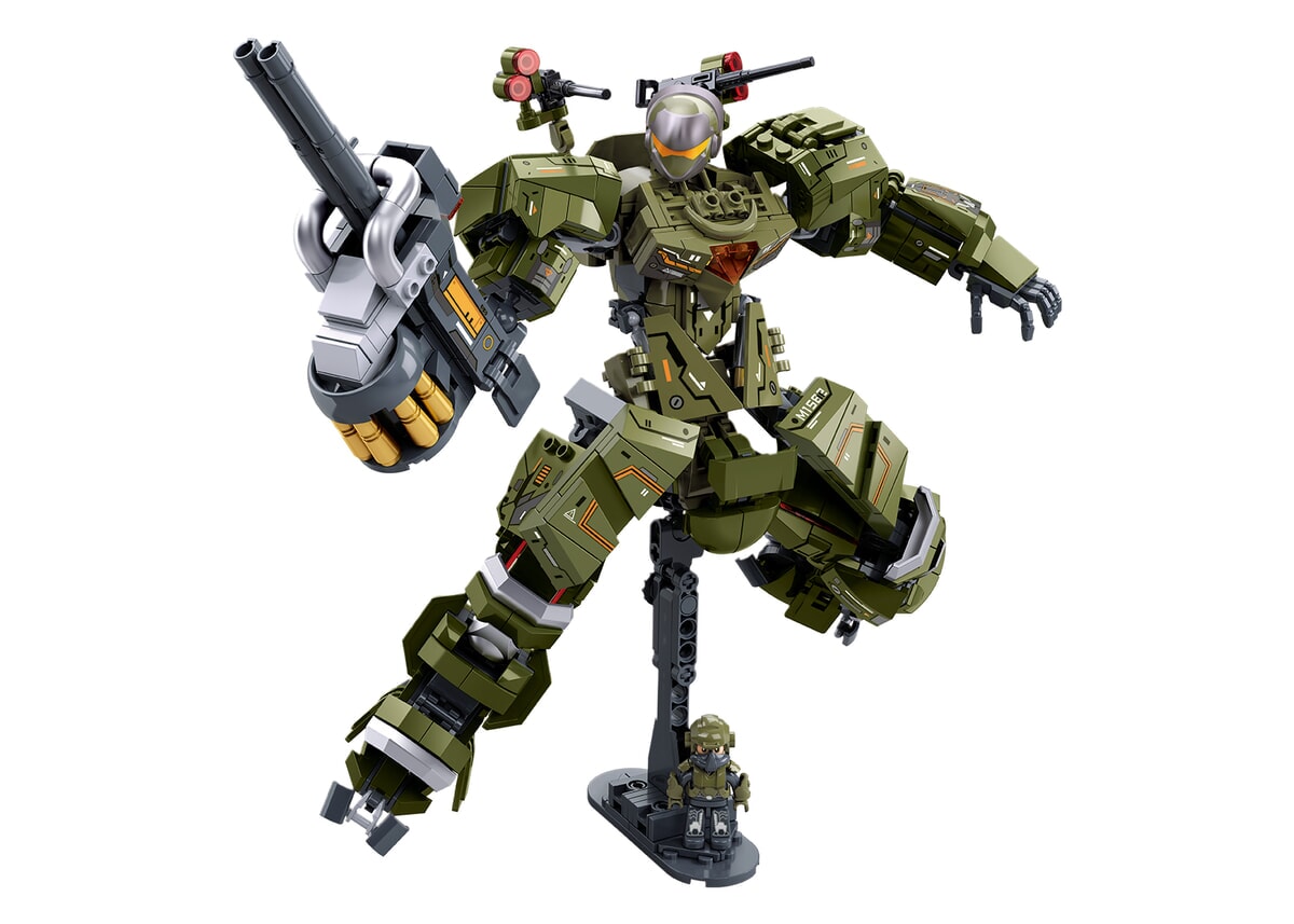 Sluban - Mecha Exosuit - ZjZ-99A 28 598 Pcs