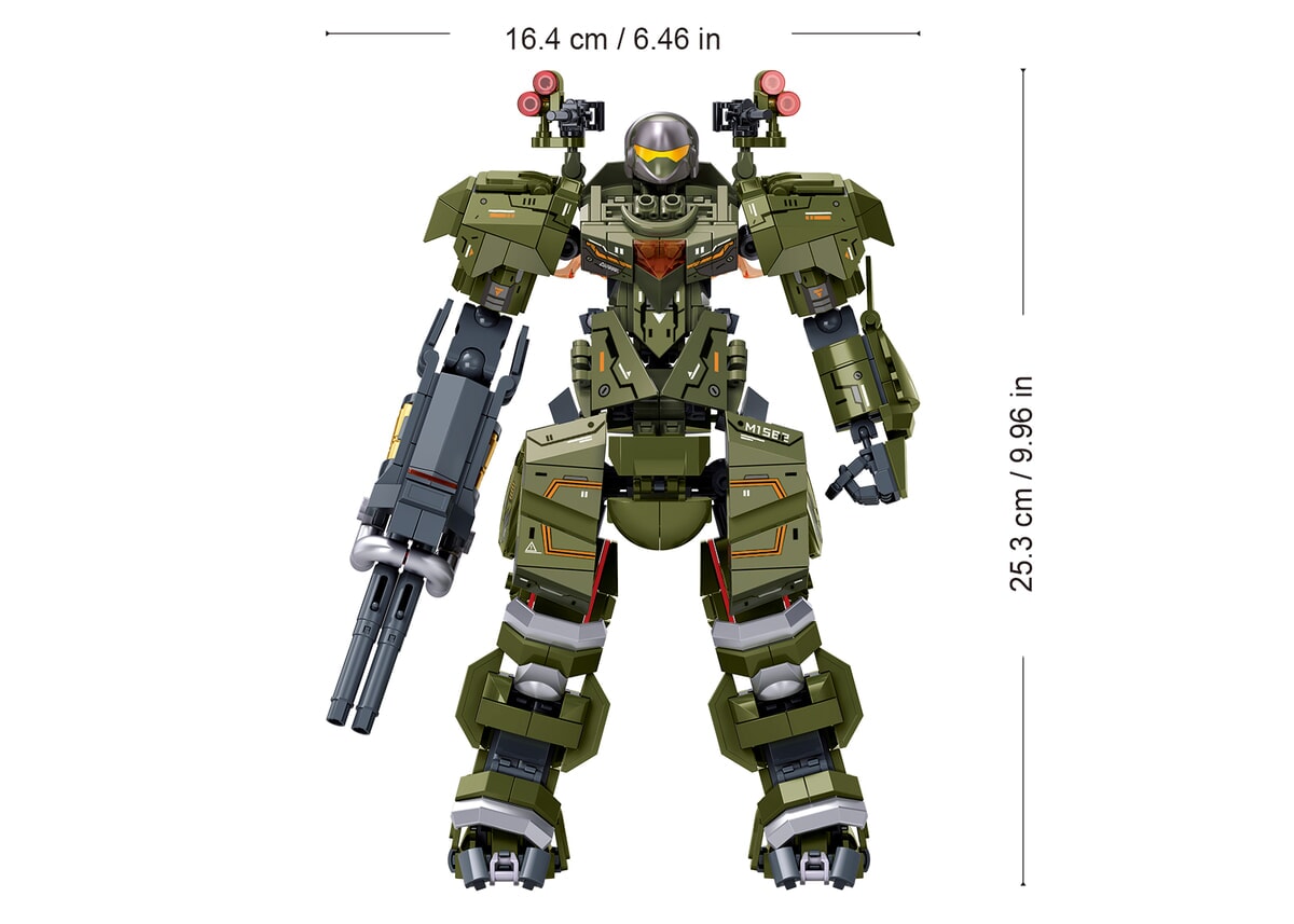 Sluban - Mecha Exosuit - ZjZ-99A 28 598 Pcs