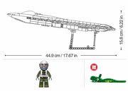 Sluban - Modelbricks J-50S Fighter Jet 879 Pcs