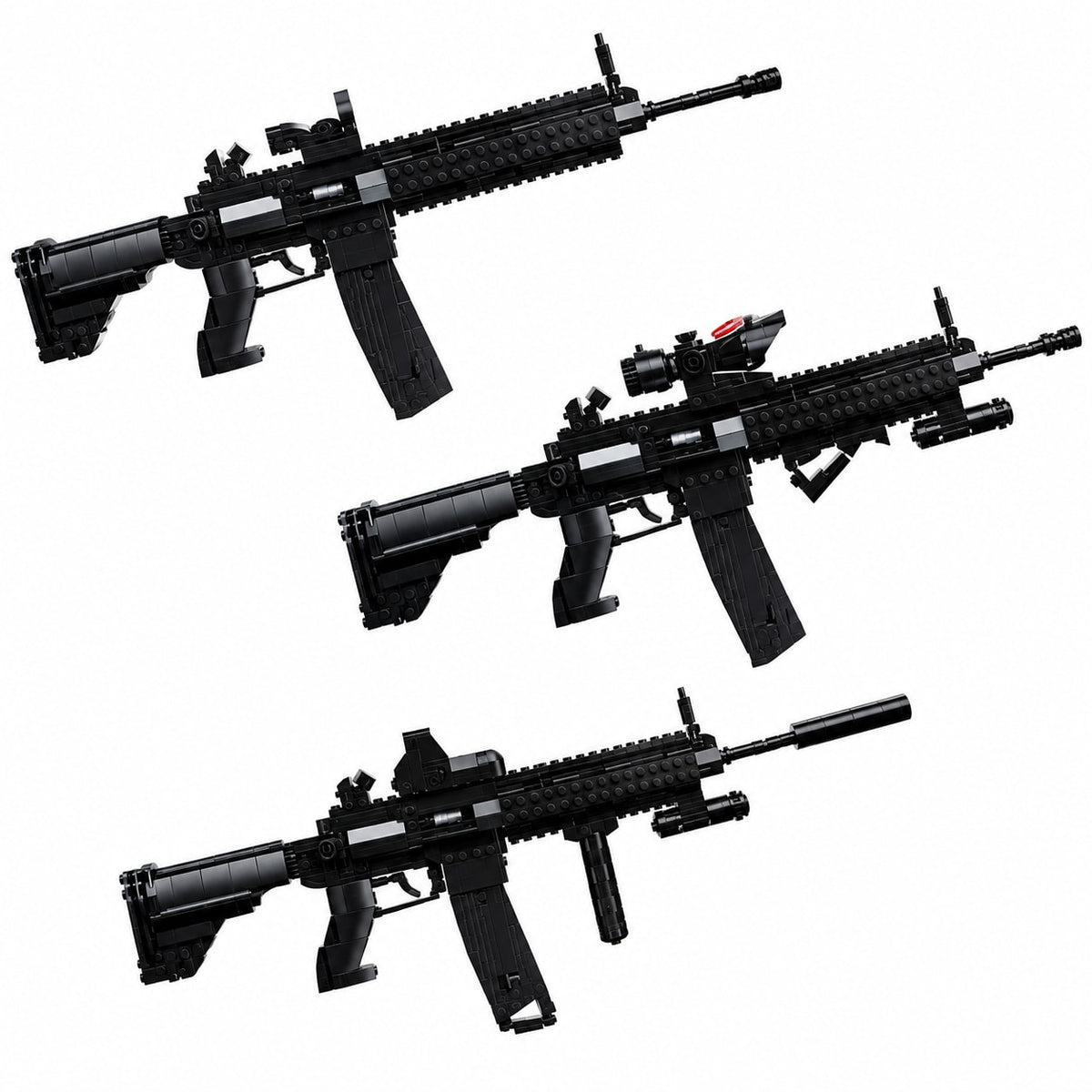 Sluban - Gun - M416 1/2 1086 Pcs