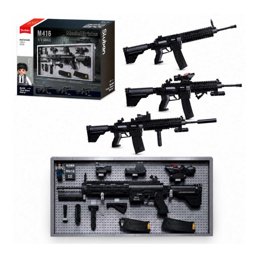 Sluban - Gun - M416 1/2 1086 Pcs