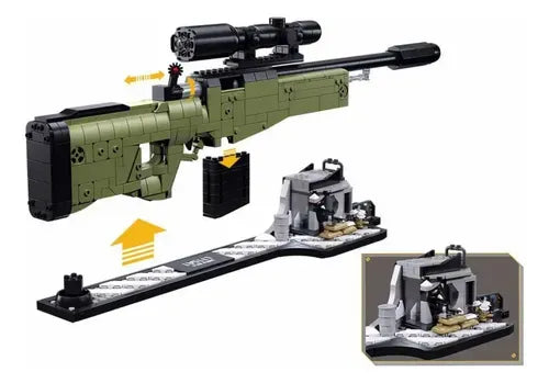 Sluban - Gun - Awm 1/2 874 Pcs