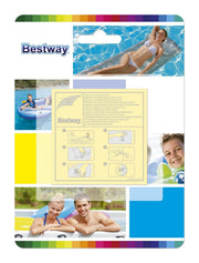 Bestway Heavy Duty Repair Patches 65 x 65mm - Waterproof Pool Seal Kit