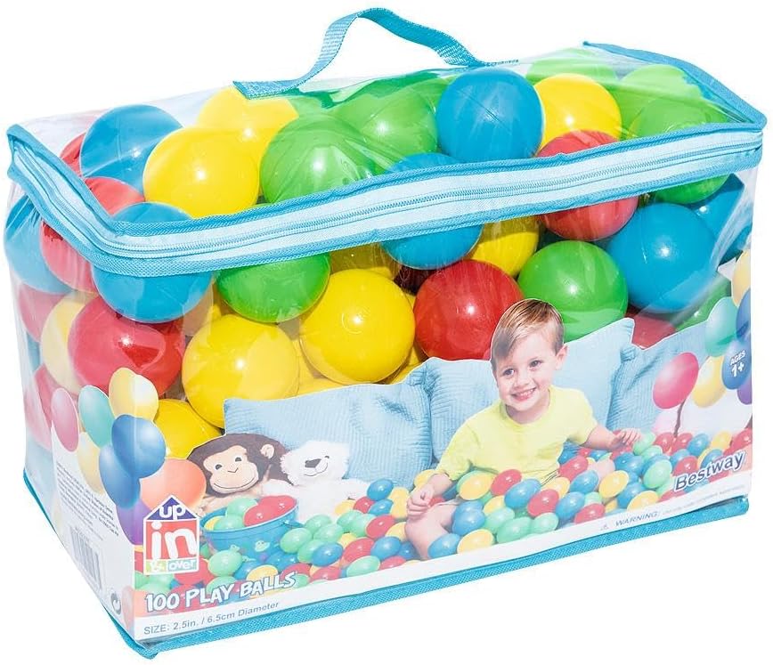 Bestway Splash & Play Ball Pit Balls 6.5cm 100 Pack - Play Balls