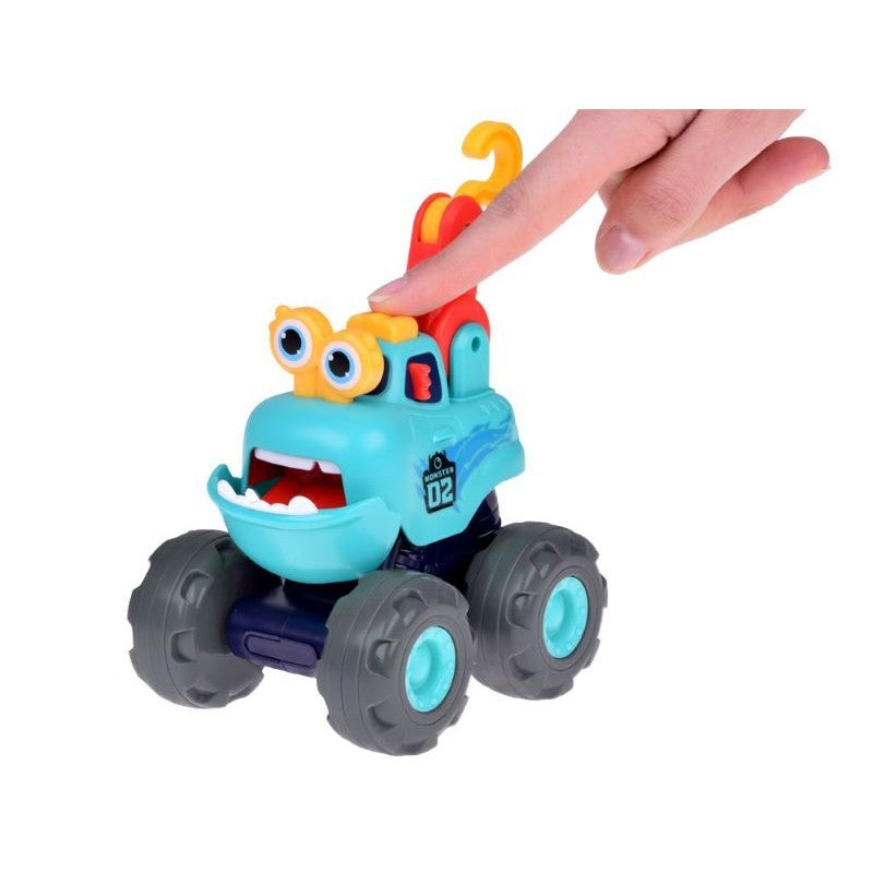 Hola Fun Monster Construction Truck Set - Kids Toy