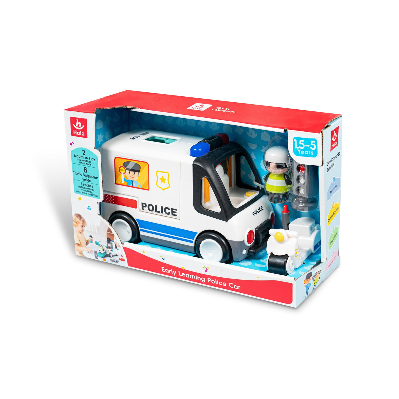HOLA Early Learning Police Car