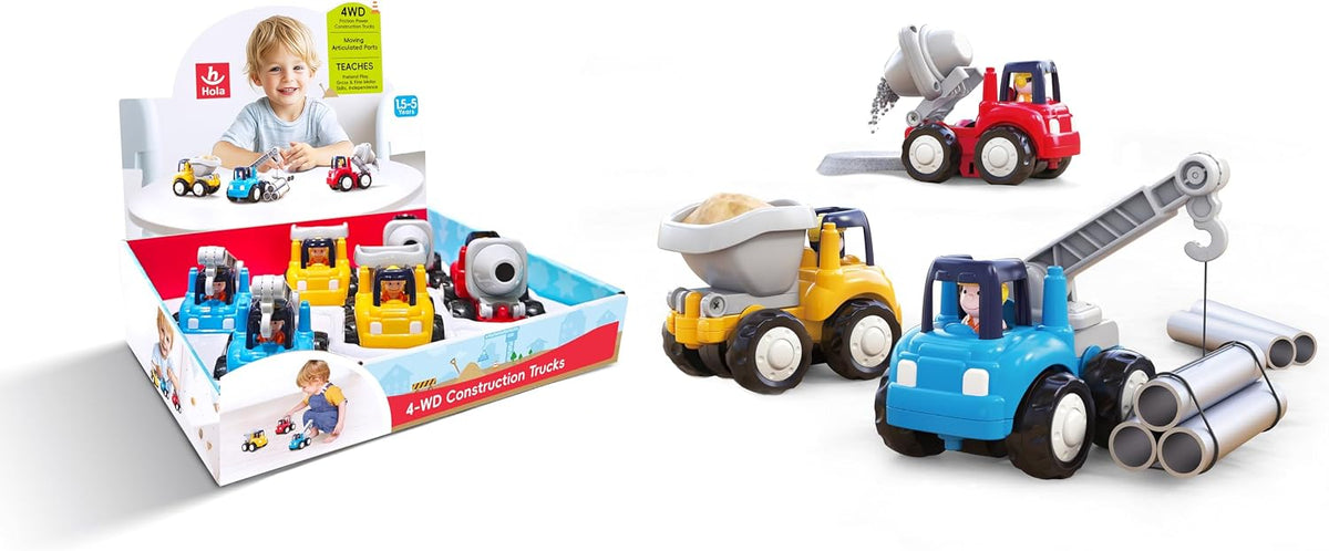 Hola 4-WD Construction Trucks Dump Truck - Kids Toy