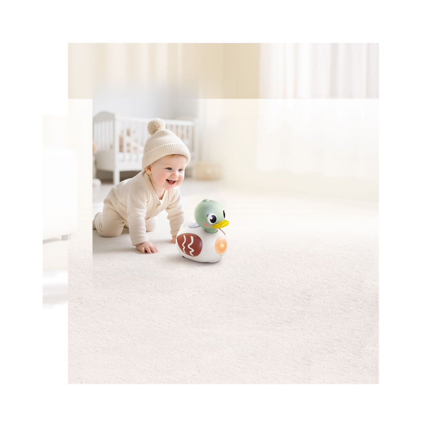 HOLA Crawl Learning & Soothing Duck