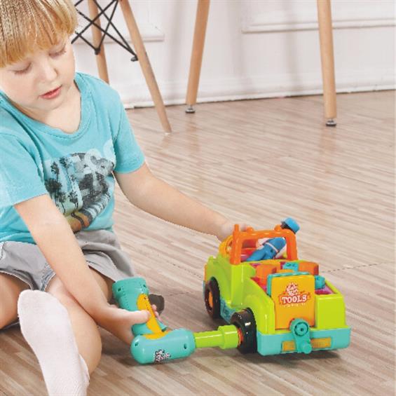 Hola Little Mechanic Tool Truck - Kids Pretend Play Toy