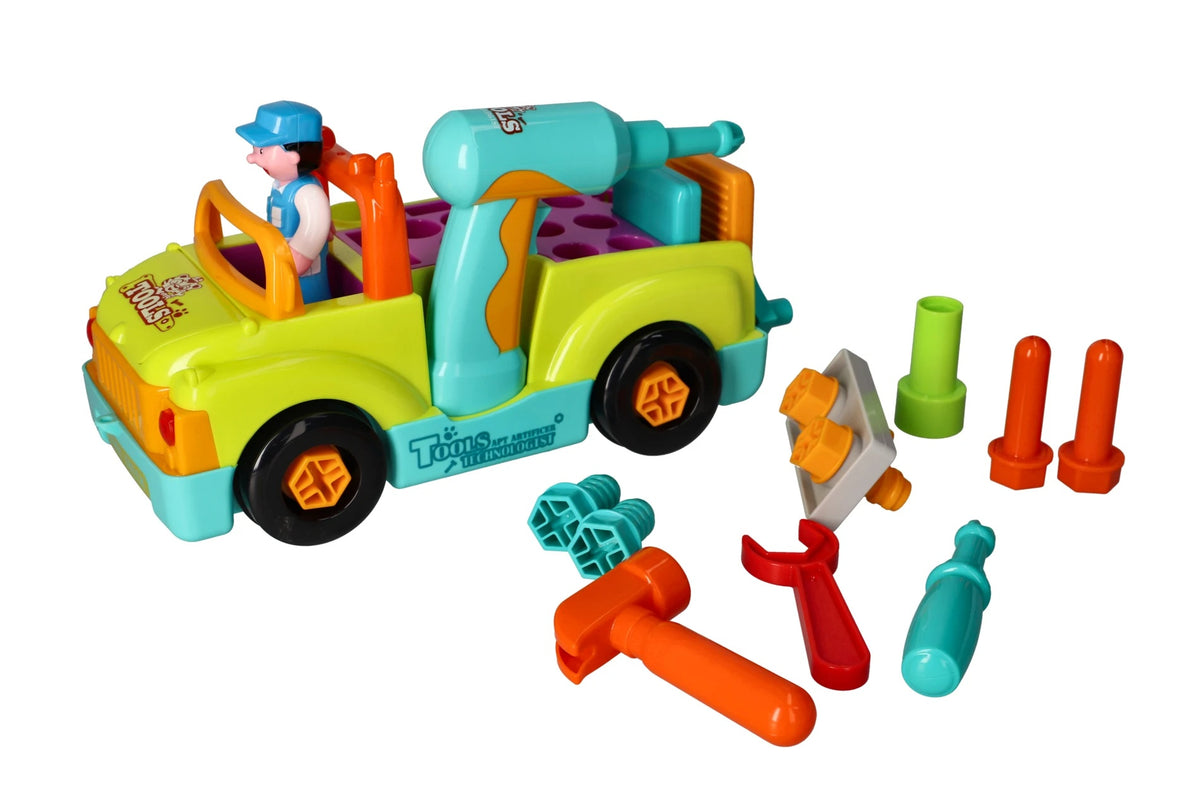 Hola Little Mechanic Tool Truck - Kids Pretend Play Toy
