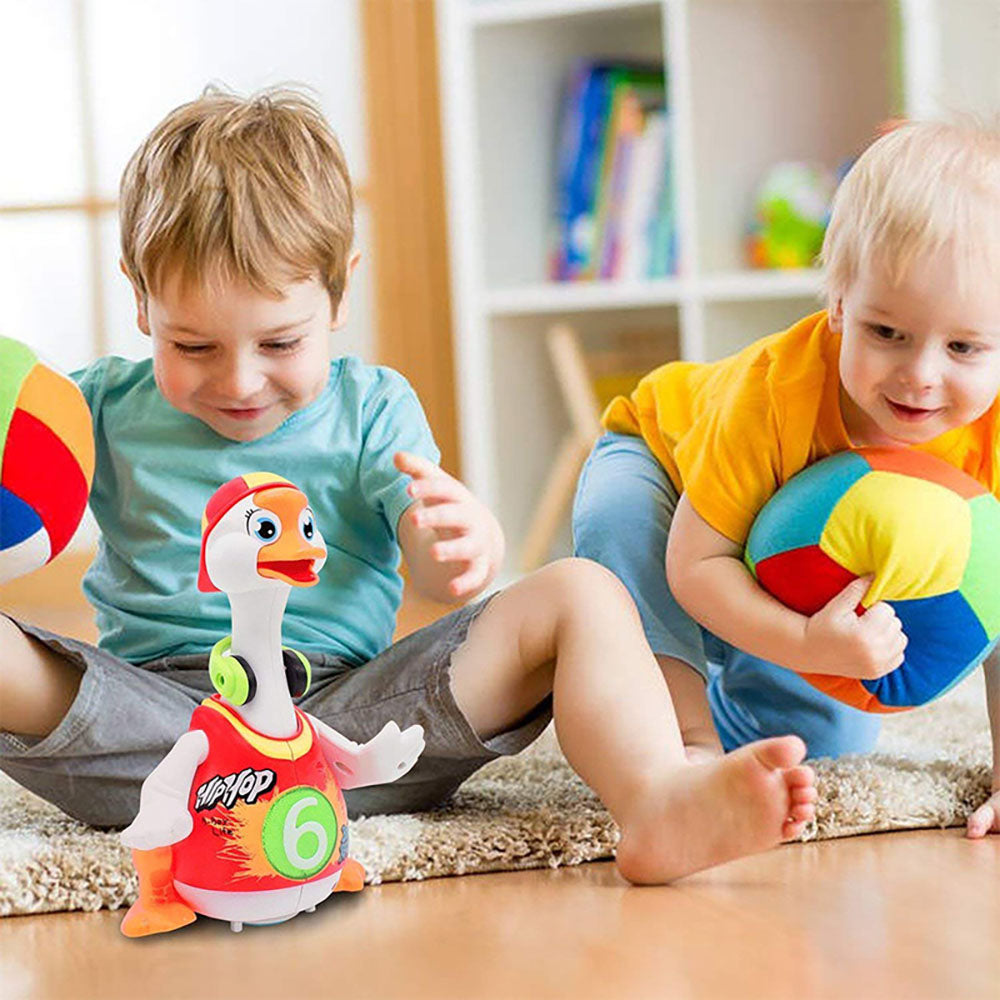 HOLA Dancing Baby Waddling Goose - Red