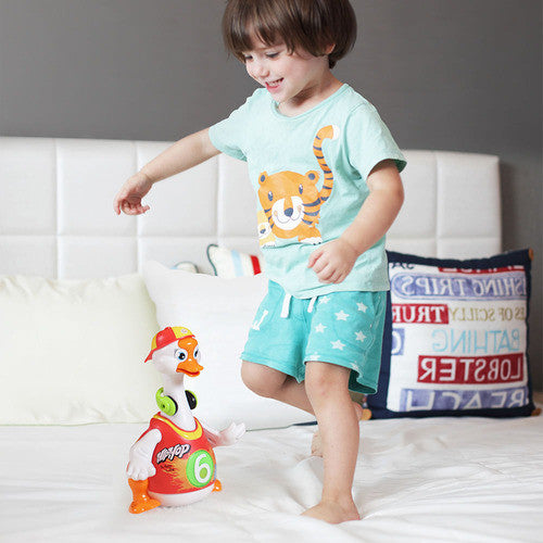HOLA Dancing Baby Waddling Goose - Red