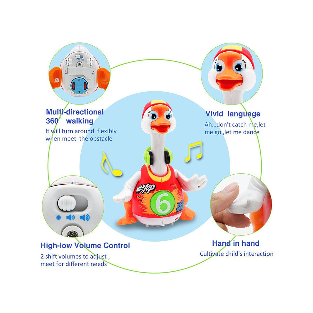 HOLA Dancing Baby Waddling Goose - Red