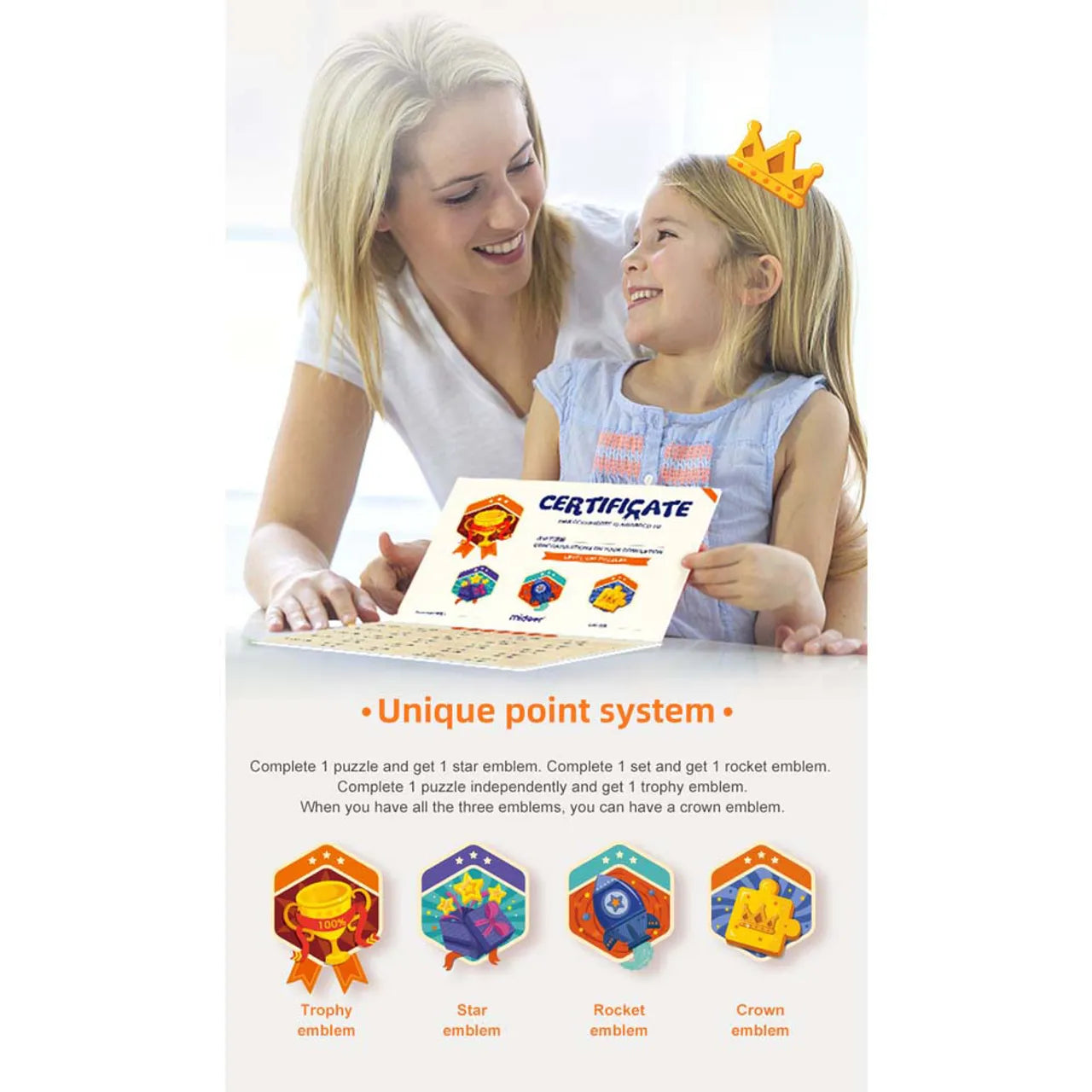 Mideer Level Up Puzzle 8 Magic Book and Fairy Tale