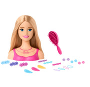 Barbie Doll Styling Head with 20 Hair Accessories