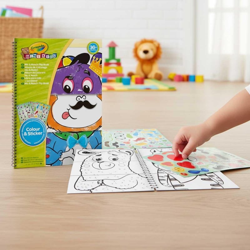 Crayola Today I Feel Mix & Match Flip Book