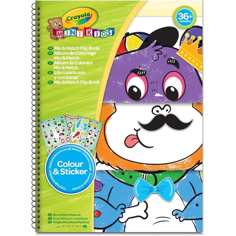 Crayola Today I Feel Mix & Match Flip Book