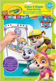Crayola Paw Patrol Colour & Shapes Activity Book