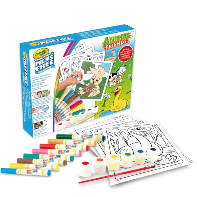 Crayola Color Wonder Gift Set Animal Friends - Mess-Free Kit