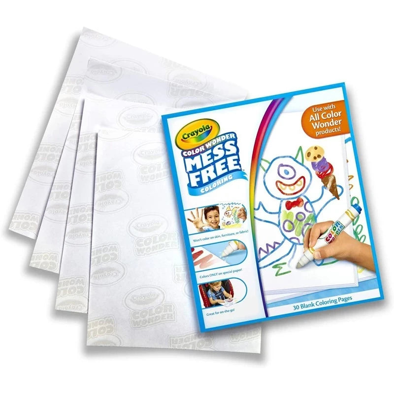 Crayola Color Wonder Refill Pad - Mess-Free Coloring Paper