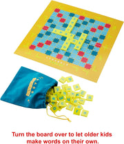 Scrabble Junior Kids Crossword Game 2 Games in 1