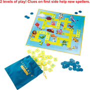 Scrabble Junior Kids Crossword Game 2 Games in 1