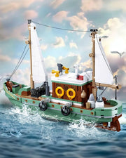 Sluban Fishing Boat Model Building Set