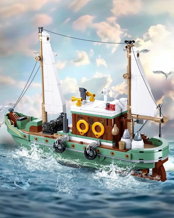 Sluban Fishing Boat Model Building Set