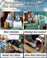 Sluban Fishing Boat Model Building Set