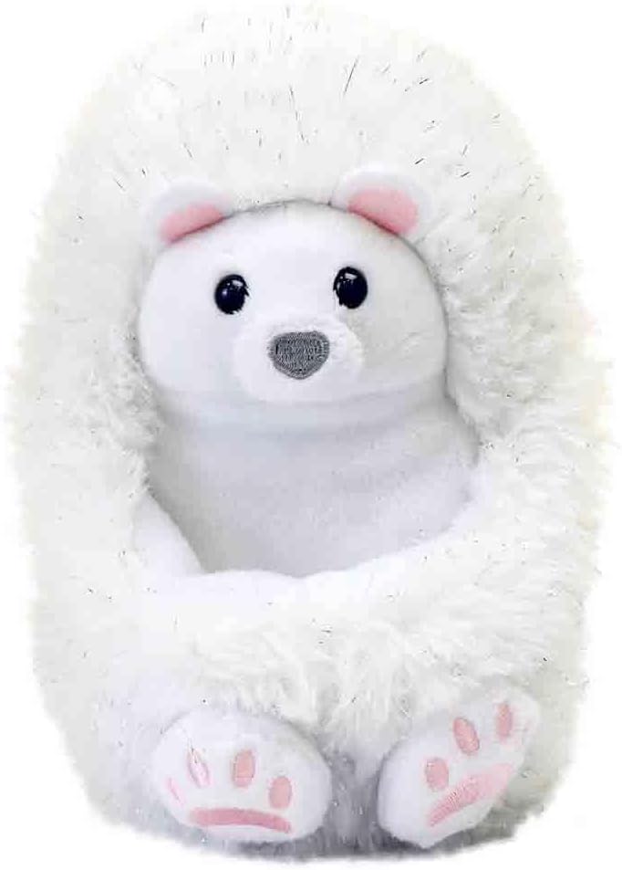 Curlimals Arctic Glow Perry the Polar Bear - Glowing Curling Plush