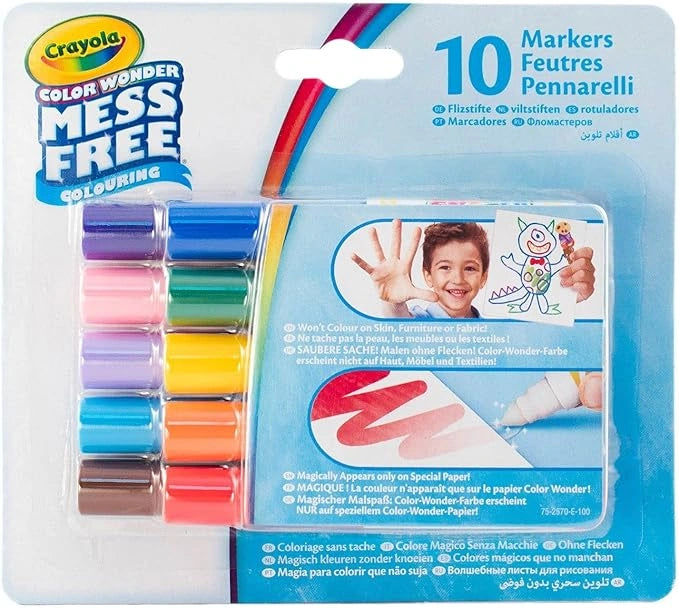 Crayola Color Wonder Mini Markers 10 Pack