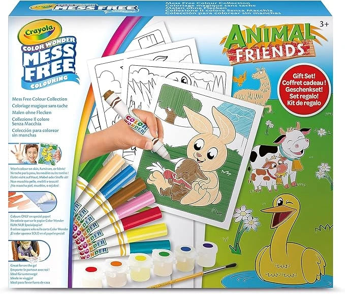 Crayola Color Wonder Gift Set Animal Friends