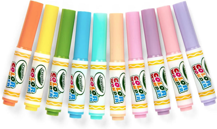 Crayola Color Wonder Pastel Markers 10 Pack