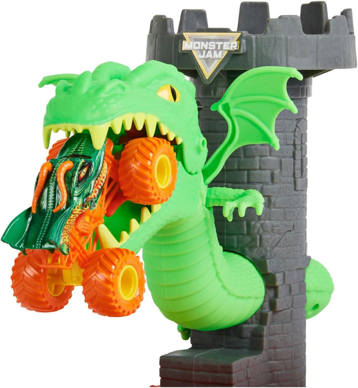 Monster Jam Dueling Dragon Playset - Truck Stunt Set