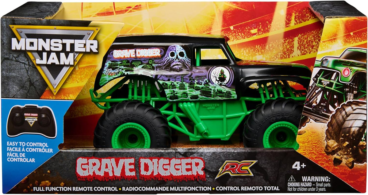 Monster Jam RC 1:24 Grave Digger - Remote Control Truck
