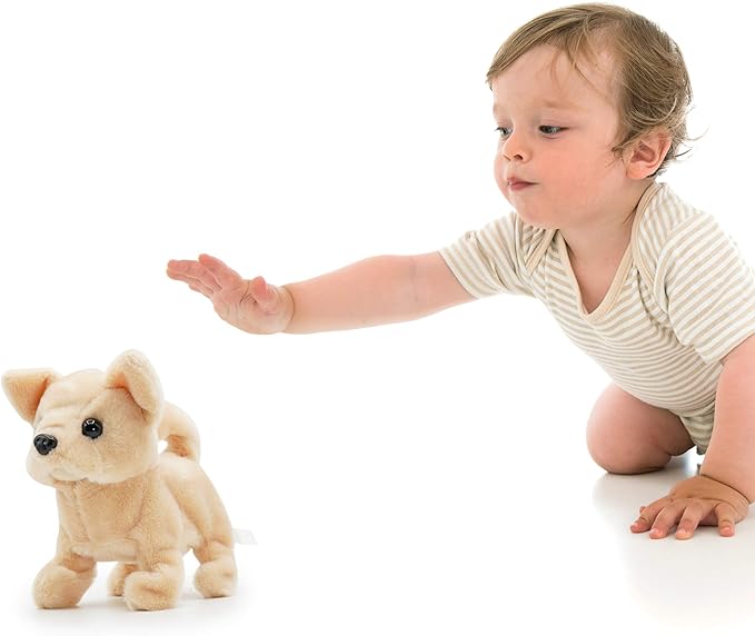 Pugs at Play Walking Chili 6.5in - Interactive Walking Pug Plush