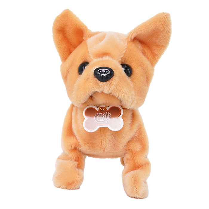 Pugs at Play Walking Chili 6.5in - Interactive Walking Pug Plush