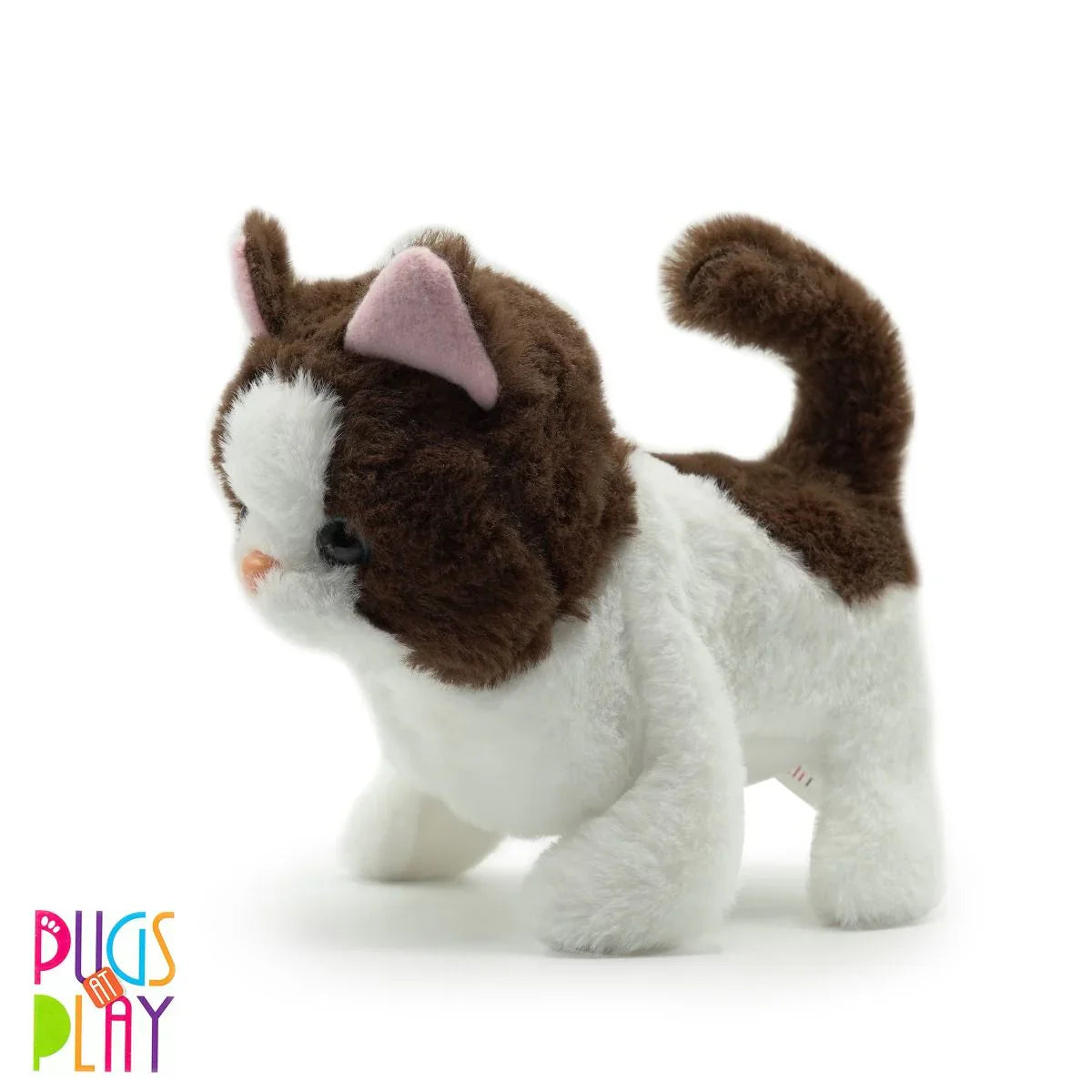 Pugs at Play Walking Bella 6.5in - Interactive Walking Pug Plush