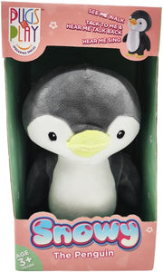 Pugs at Play Walking and Talking Snowy 9in - Interactive Pug Plush