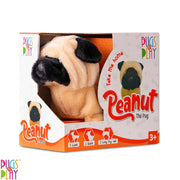 Pugs At Play Walking Pug 6.5in