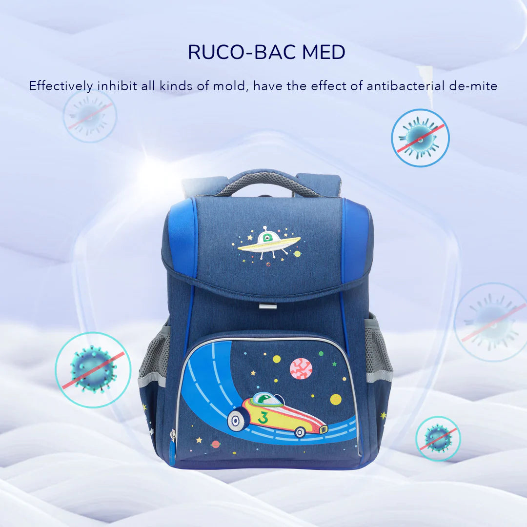 Mideer Spinecare Kids Backpack: Light-Year Express