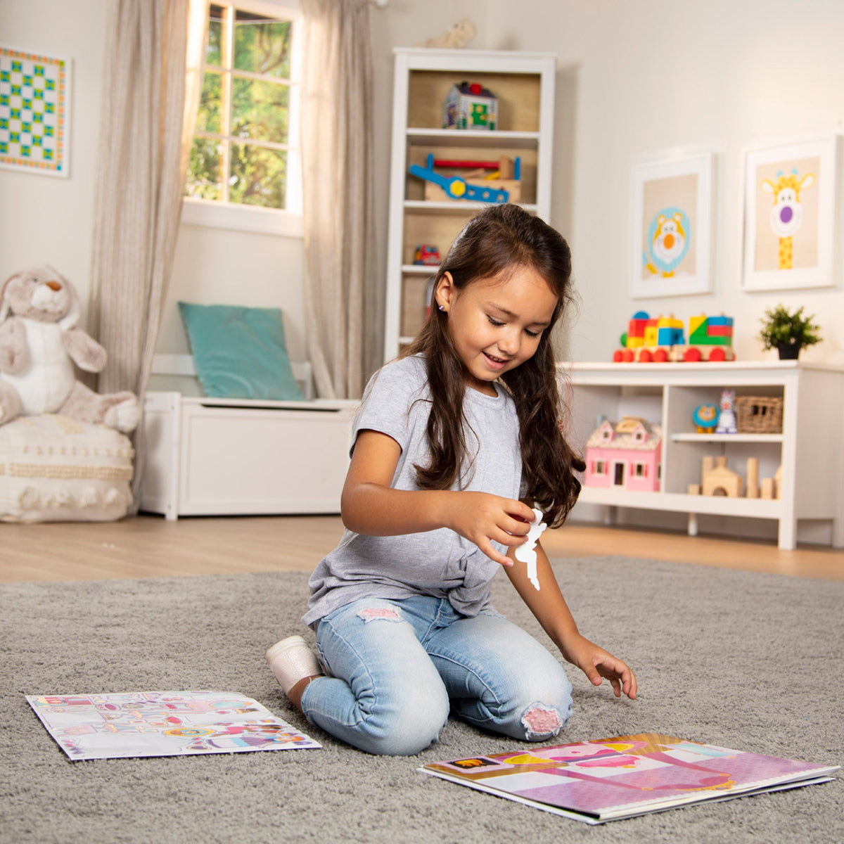 Reusable Sticker Pad: Princess Castle