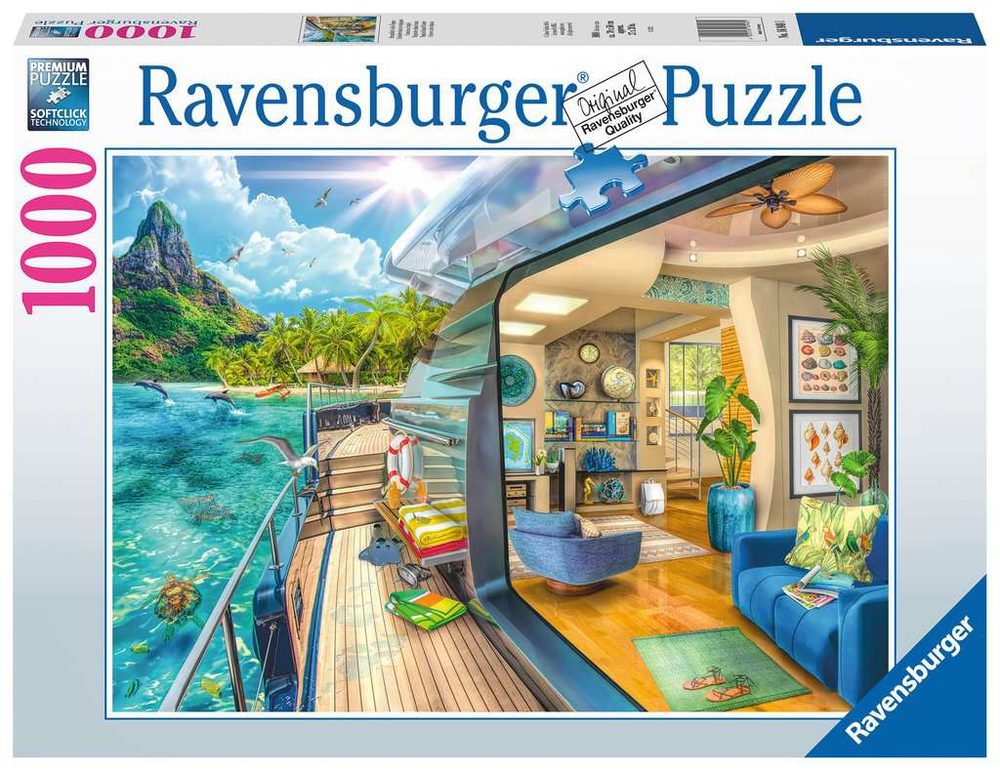 Ravensburger Beautiful Islands Tropical View 1000 Piece Puzzle