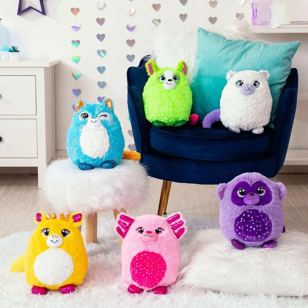 Misfittens Gemstones Soft Toy