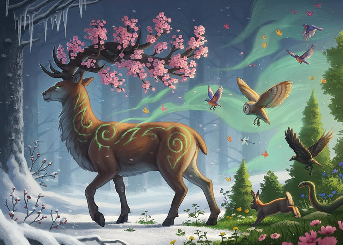 Ravensburger Deer of Spring 1000 Piece Puzzle