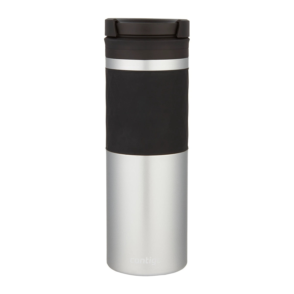 Contigo Twistseal Glaze Vacuum Insulated Stainless Steel Travel Mug 470 ML, Silver
