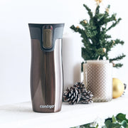 Contigo Autoseal West Loop Vacuum Insulated Stainless Steel Travel Mug 470 ml, Latte Tm